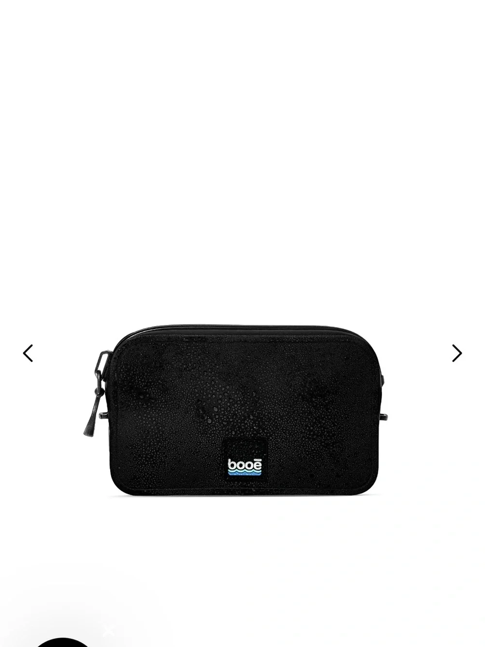 Black Waterproof Phone Belt Case with Clear ID Window